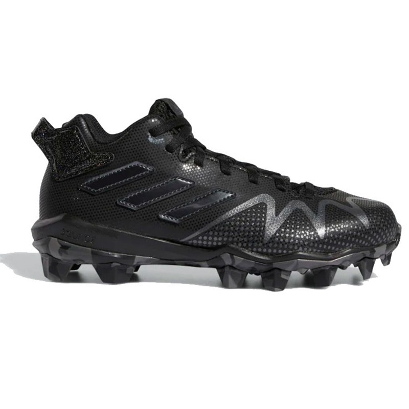NEW Men\'s Adidas Freak Spark MD Football Cleats Black/ Silver - Pick Size NEW Men\'s Adidas Freak Spark MD Football Cleats Black/ Silver - Pick Size