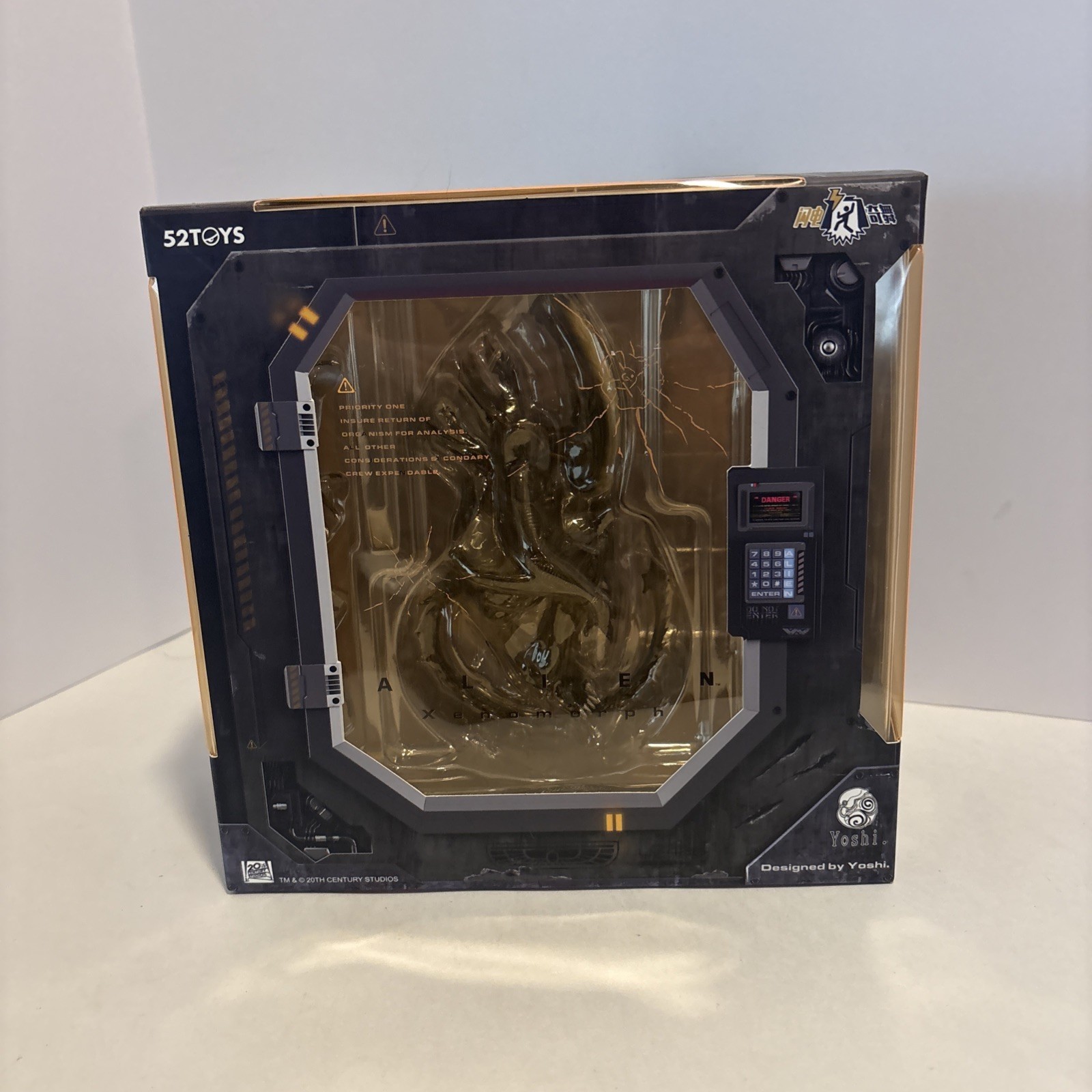 52Toys X Yoshi FigLite Alien Xenomorph 1/12 Scale Collectible Action Figure