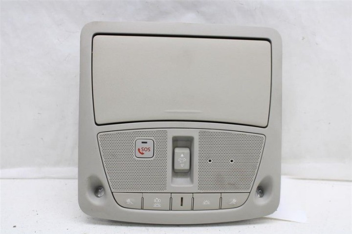 2016-2023 Infiniti Q50 Overhead Roof Console w/ Sunroof Assembly Oem Gray