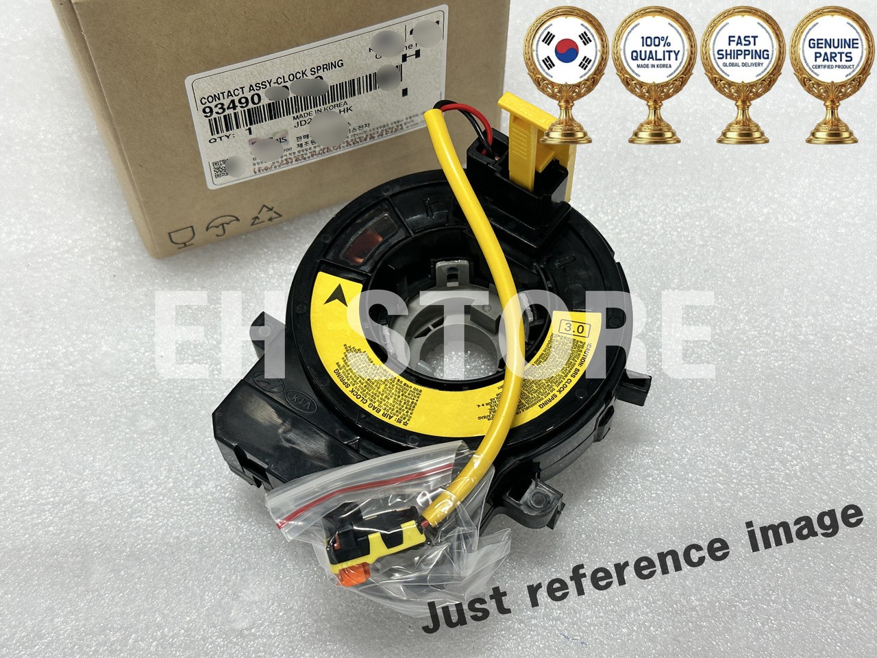 Genuine 93490 D9220  CONTACT ASSY-CLOCK SPRING For Rio 16