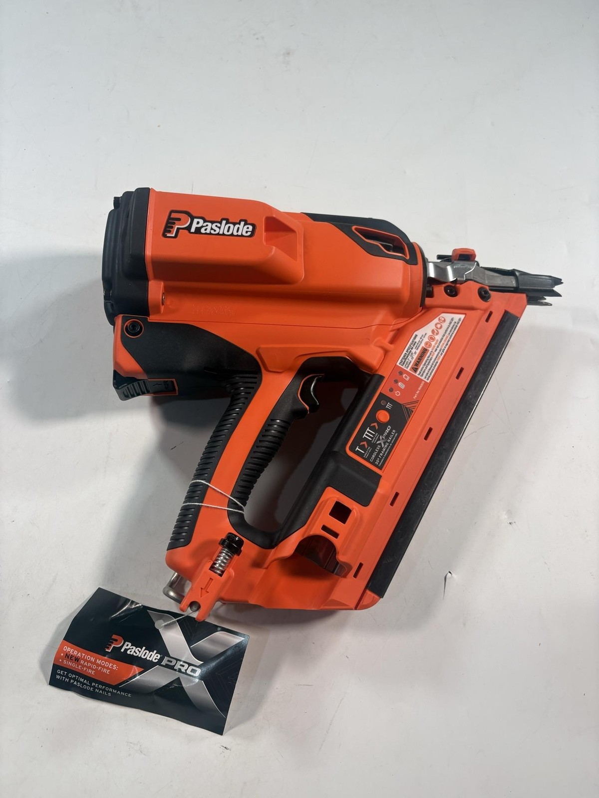 Paslode Cordless XPRO 30 Degree Framing Nailer Gun Orange Tool Only