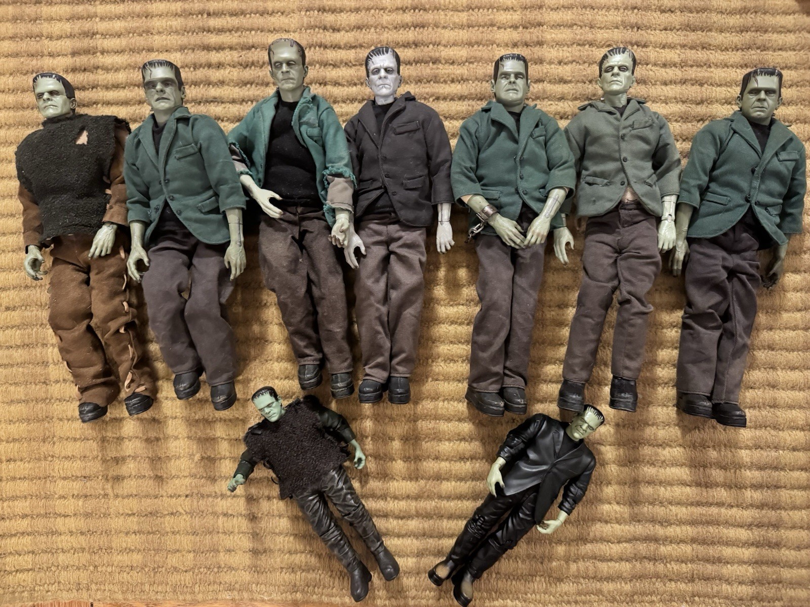 Sideshow Frankenstein Universal Studios Monsters Silver Screen 12 in Lot Of 9 Sideshow Frankenstein Universal Studios Monsters Silver Screen 12 in Lot Of 9