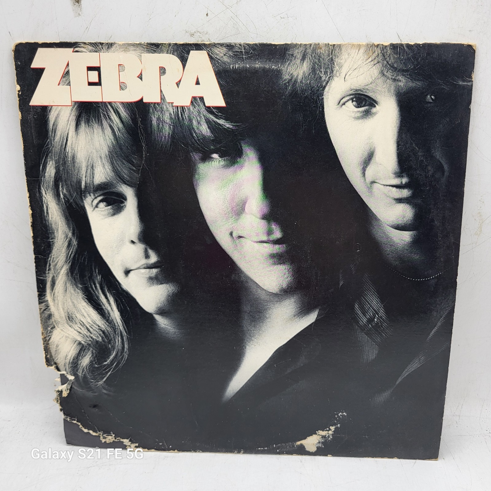 Zebra 1983 Self-Titled Vinyl LP Atlantic 80054-1