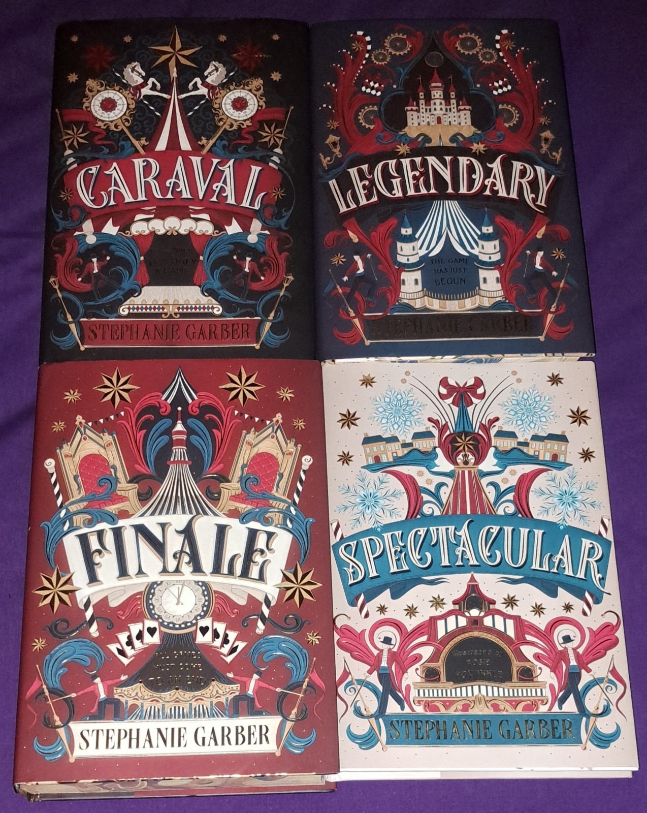 FAIRYLOOT Caraval Series by Stephanie Garber Iron Editions (Complete Series)
