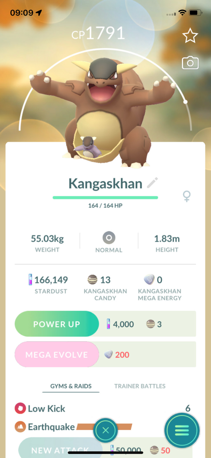 Pokemon - #115 Kangaskhan  Same Day Shippment or Next Day Guaranteed  Go