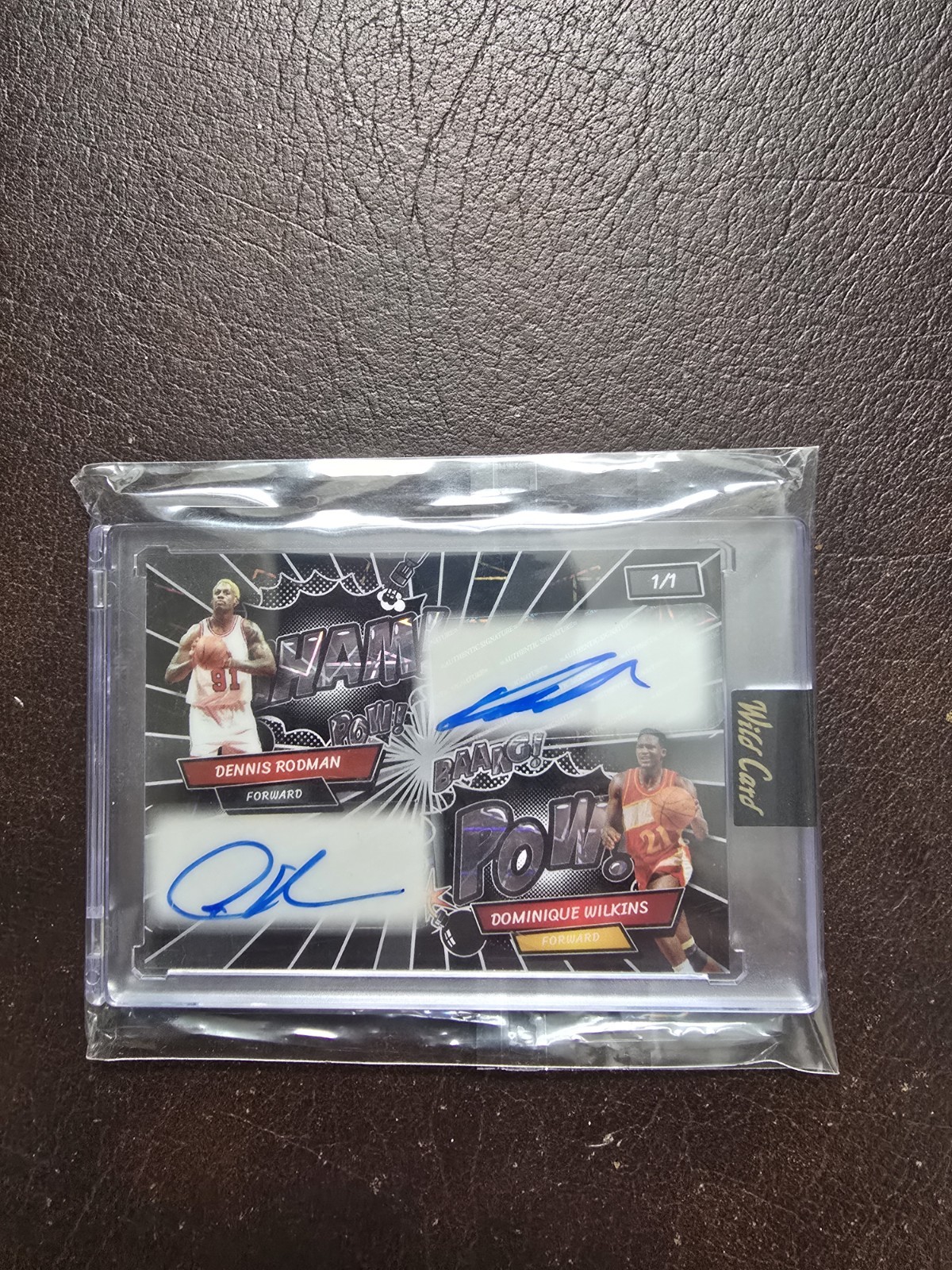 2024 WILD CARD COMIX DUAL AUTO 1/1 DENNIS RODMAN DOMINIQUE WILKINS 2024 WILD CARD COMIX DUAL AUTO 1/1 DENNIS RODMAN DOMINIQUE WILKINS