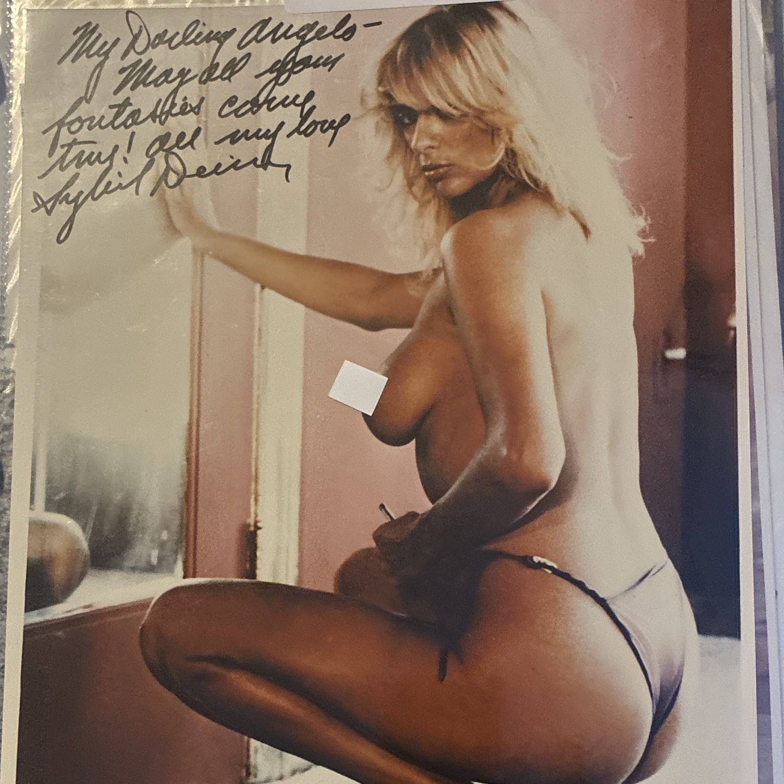 Sybil Danning Celebrity Hand Signed Autograph 8x10 Photo