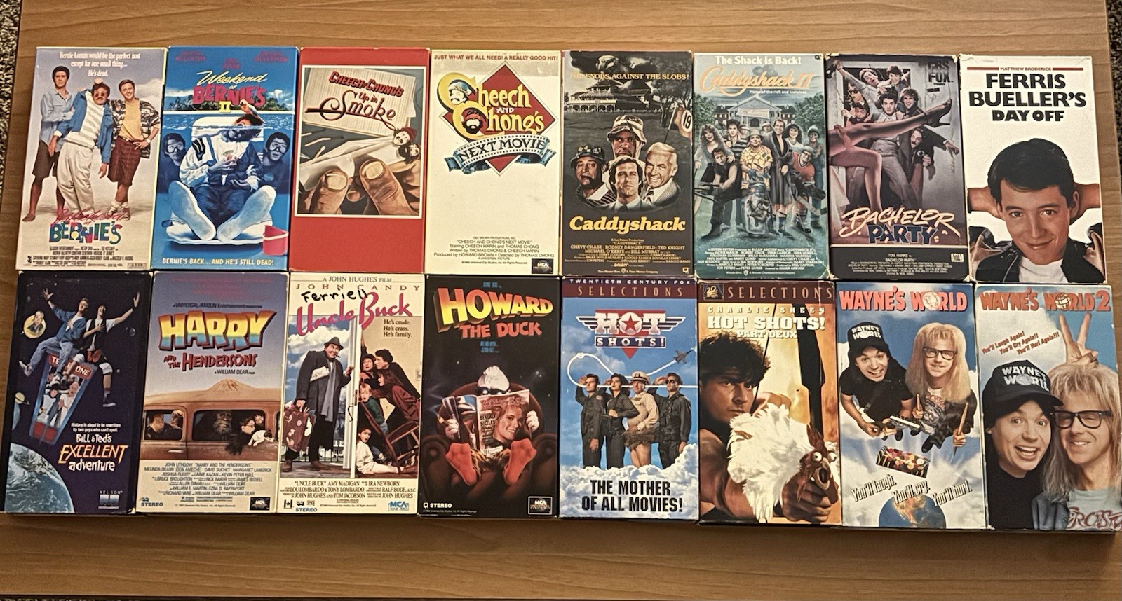 Huge VHS 80’s Retro Movie Collection/Lot-16 Movies Total(Tested And Mold Free) Huge VHS 80’s Retro Movie Collection/Lot-16 Movies Total(Tested And Mold Free)