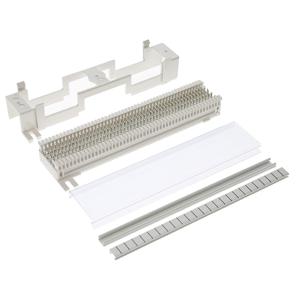 20 Pack of 66 Punch Down 50 Pair Wiring Block with Mounting Bracket
