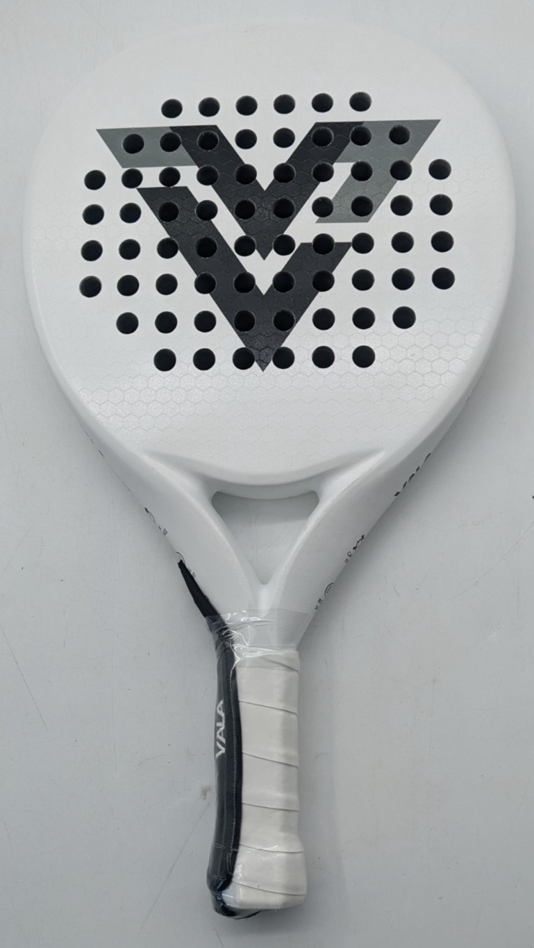 VALA ONE PADDLE | CARBON FIBER | WHITE | 355G WEIGHT VALA ONE PADDLE | CARBON FIBER | WHITE | 355G WEIGHT