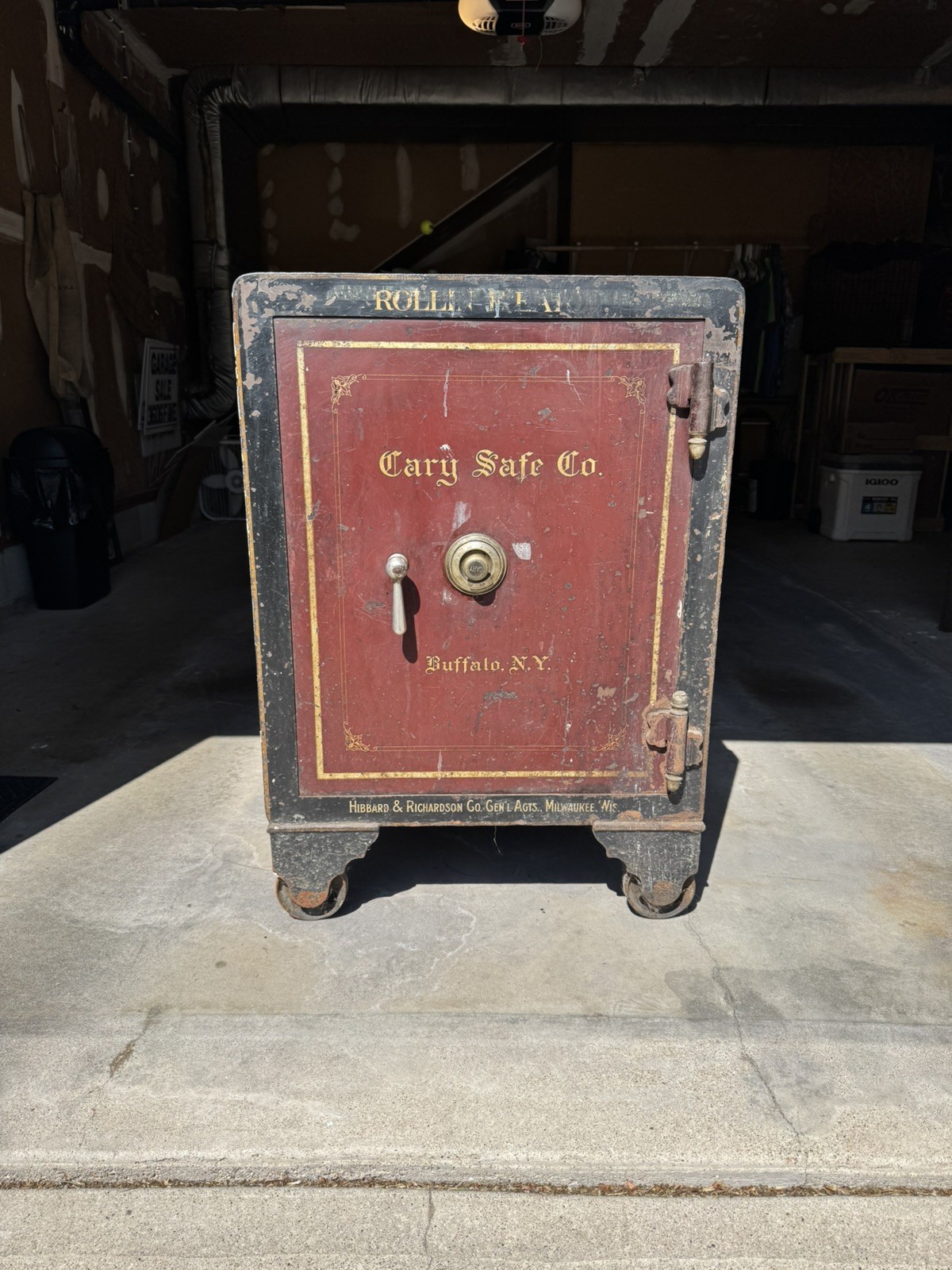 1890s Antique CARY Safe