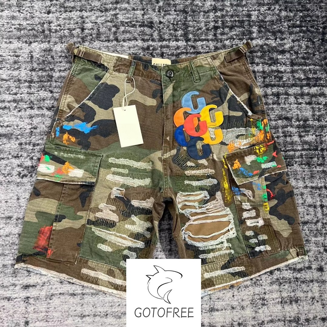 GOTOFREE HIGH STREET CAMOUFLAGE SHORTS BEACH SHORTS