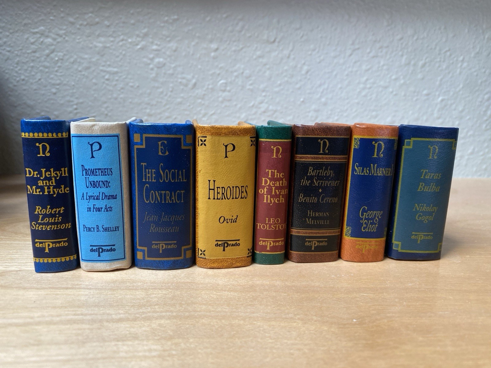 Del Prado Miniature Classics Lot Of 8