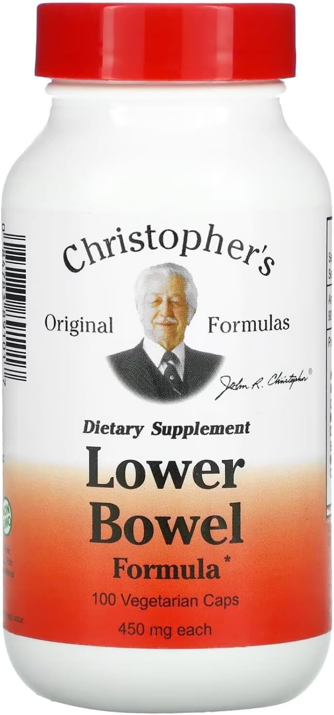 Dr. Christopher\'s Original Formulas Lower Bowel Formula Capsules, 100 Count Dr. Christopher\'s Original Formulas Lower Bowel Formula Capsules, 100 Count