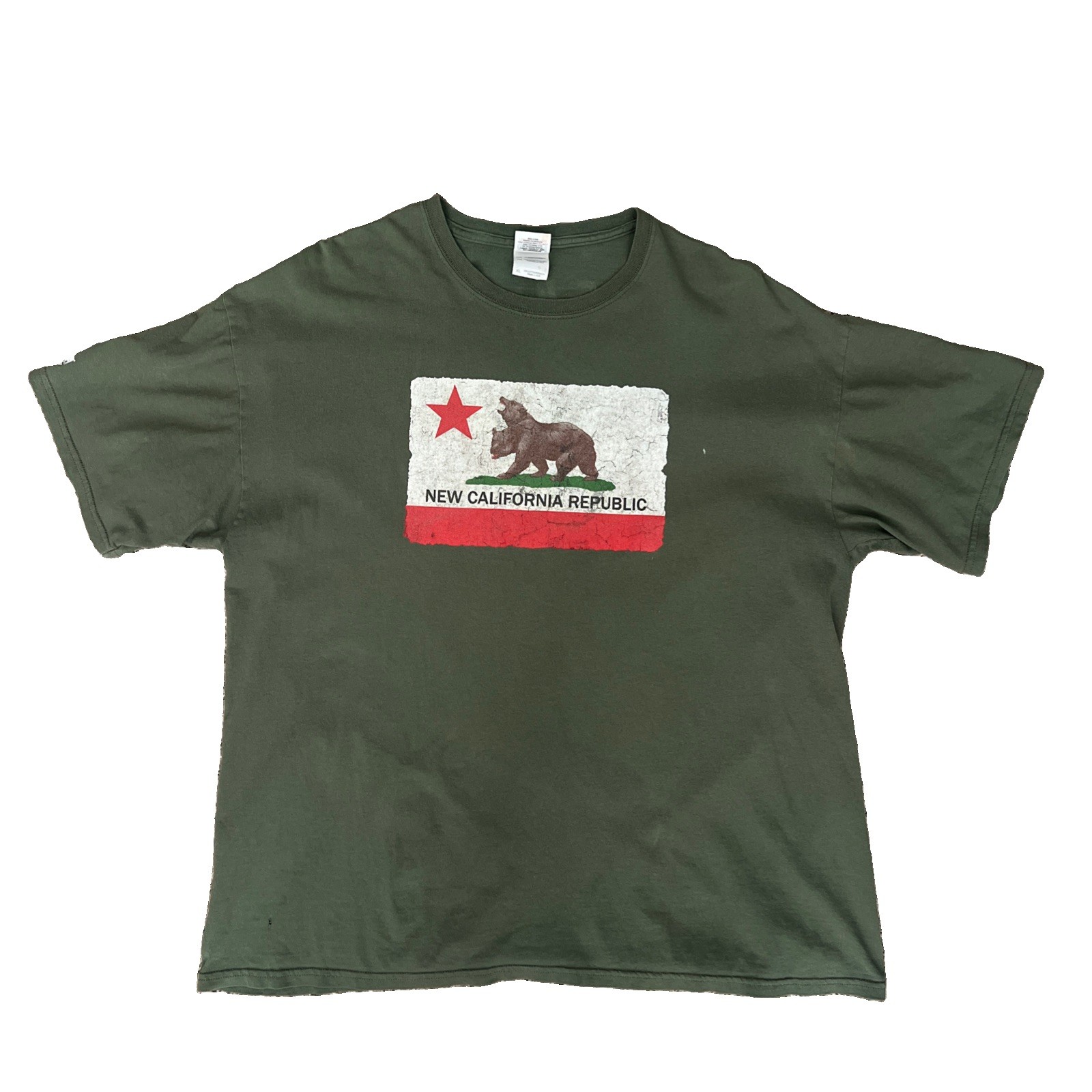 Vintage Fallout Shirt Video Game New California Republic 2010 Original XL