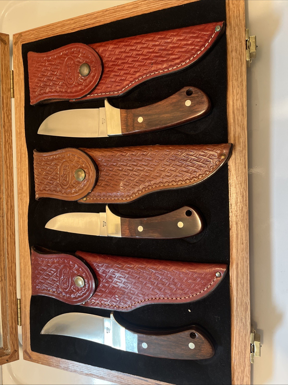 Case XX Kiowa, Arapaho And Pawnee Native American Fixed Blade Knives