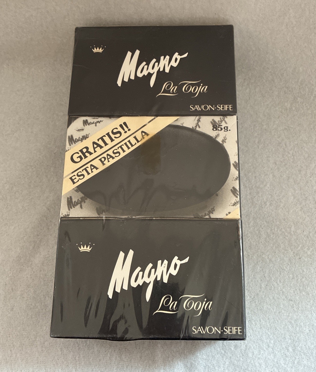 3 Pack Vintage Magno La Toja S.A. Soap 1970s 1980s Made In Spain Sealed