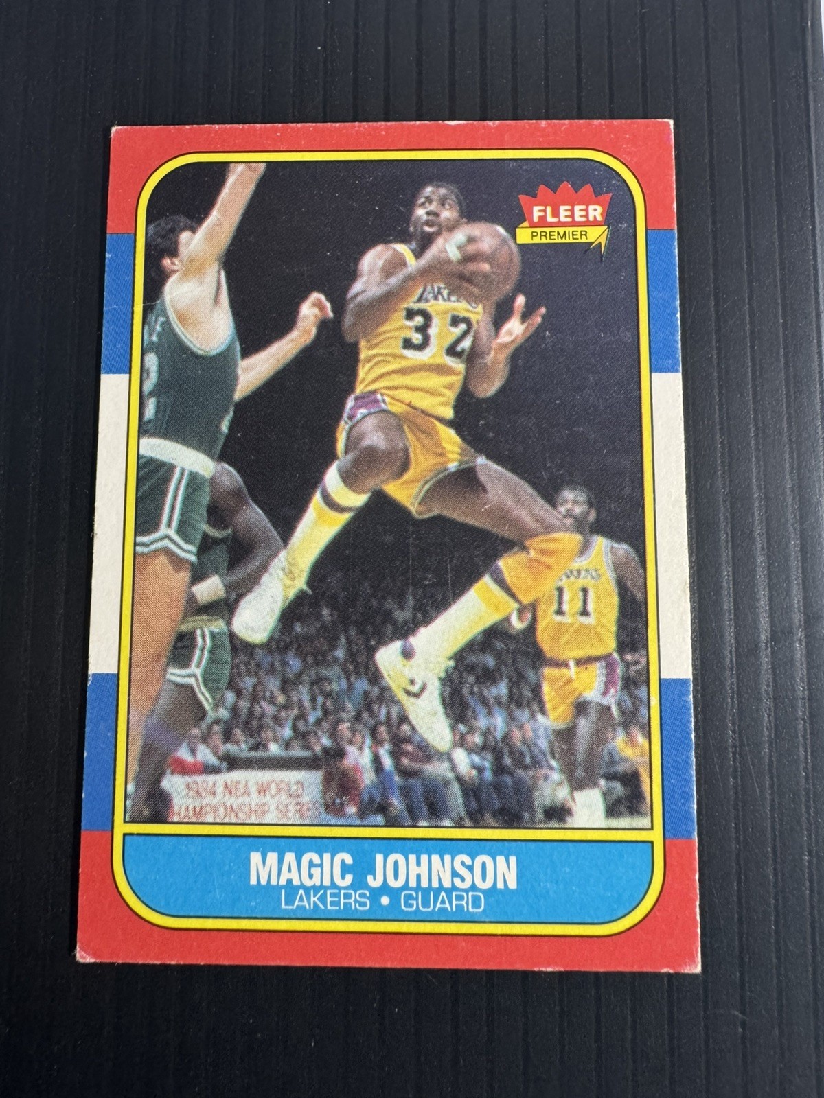 1986-87 Fleer Magic Johnson #53 Los Angeles Lakers HOF 