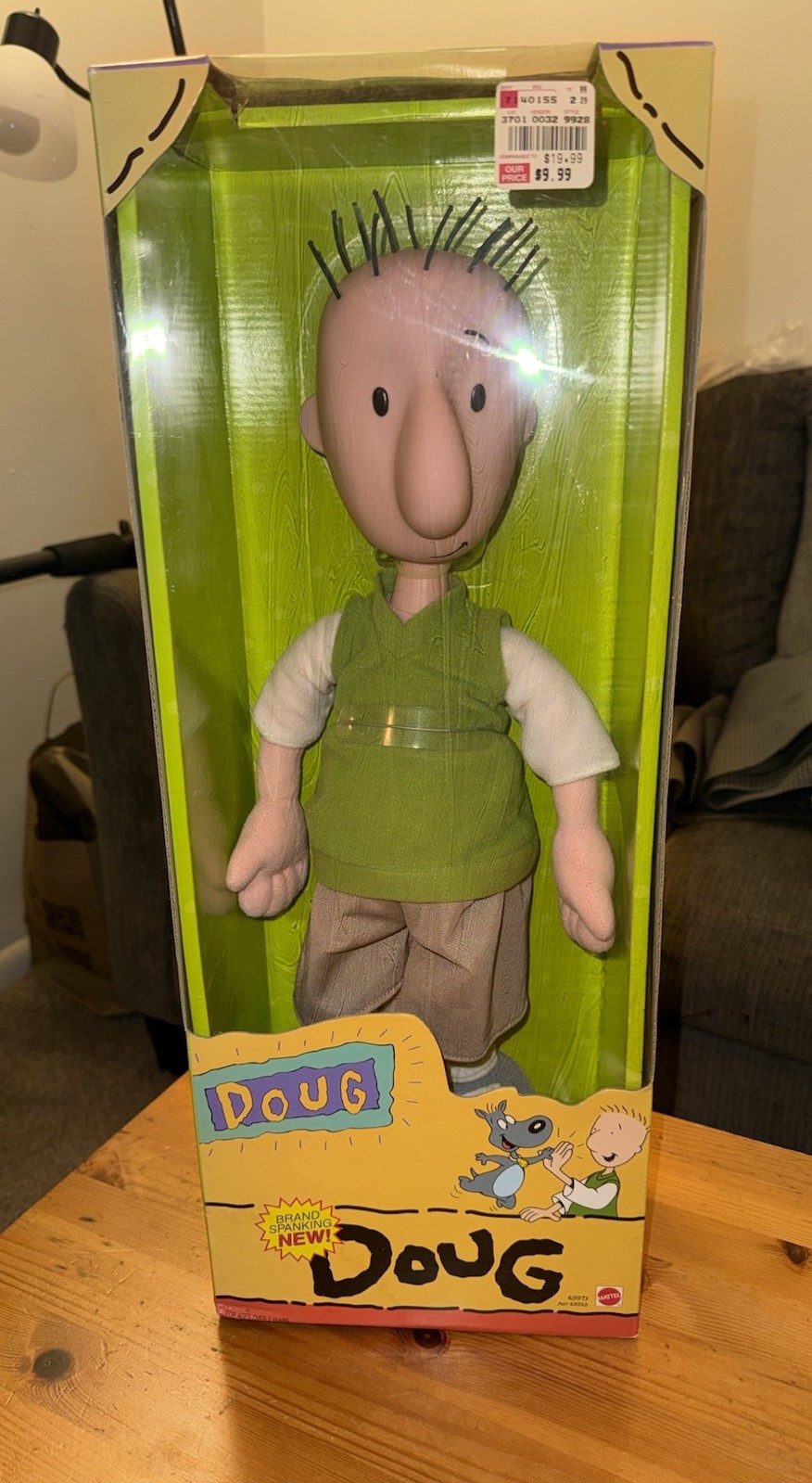 Rare Nickelodeon 90s Vintage Toys Doug Nib Cartoon Network Disney Channel Plush Rare Nickelodeon 90s Vintage Toys Doug Nib Cartoon Network Disney Channel Plush