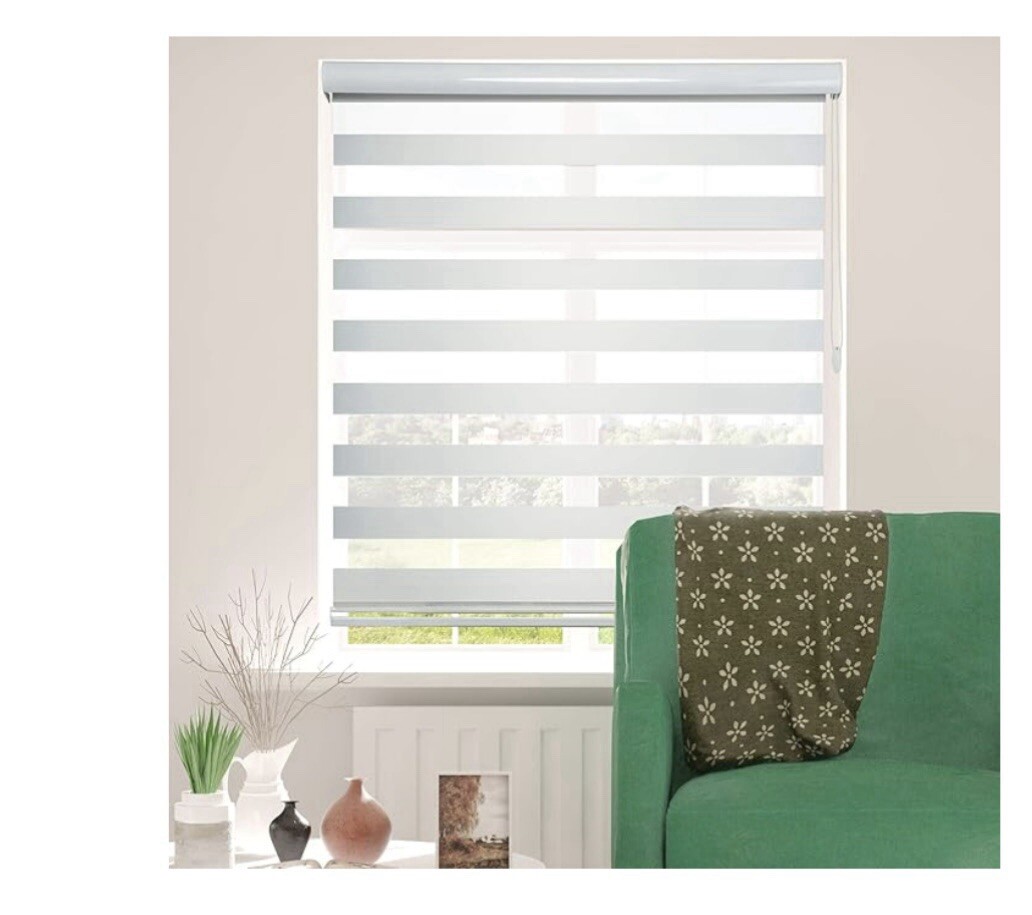 Pack Of 5 ShadesU Custom Cut Size Zebra Blinds for Windows Indoor (Non Cordless Pack Of 5 ShadesU Custom Cut Size Zebra Blinds for Windows Indoor (Non Cordless