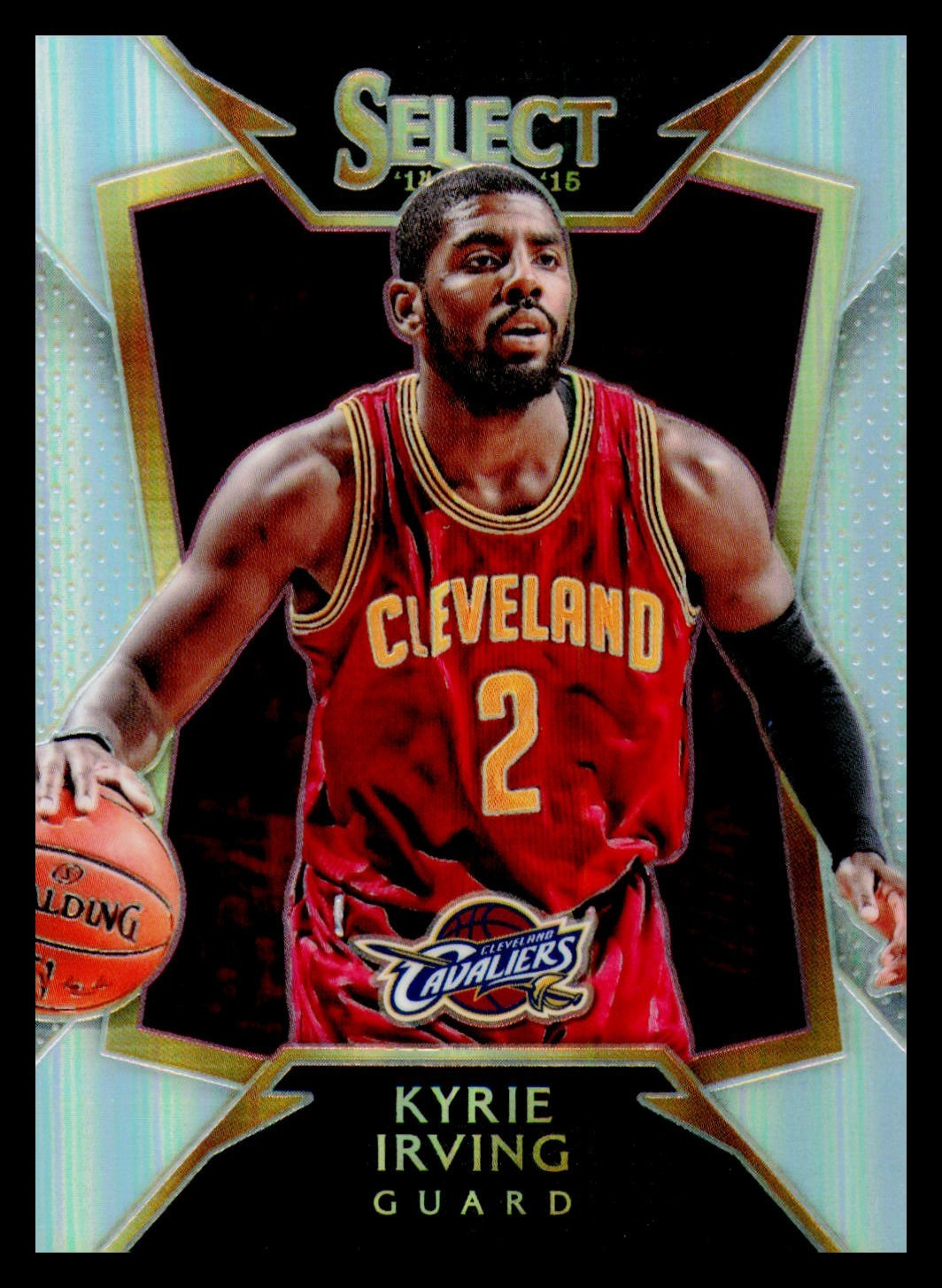 2014-15 Panini Select Kyrie Irving #65 Silver Prizm SP 