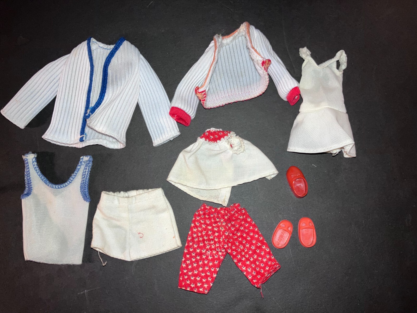 1977 Vtg Sunshine Fun Family Fashions Sports & Play Time Outfit Lot #2338