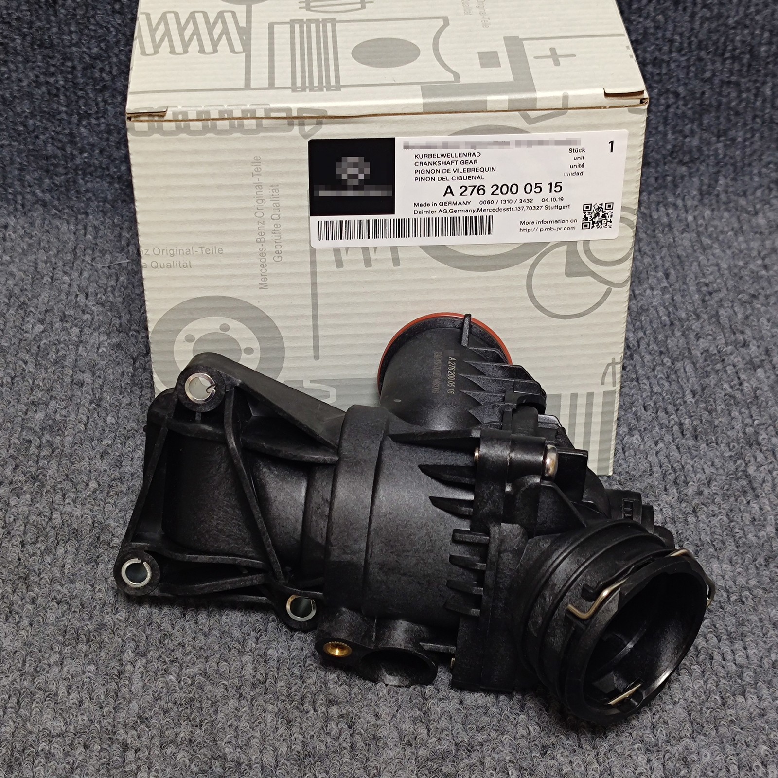 For Mercedes-Benz C300 C350 E350 Engine Coolant Thermostat Housing 2762000515