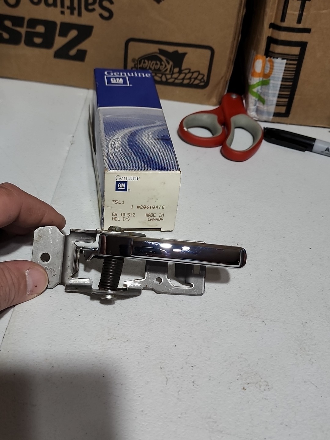 1974-81 Chevrolet Camaro Nova Monza Corvette Door Handle 20610476 NEW GM PART 