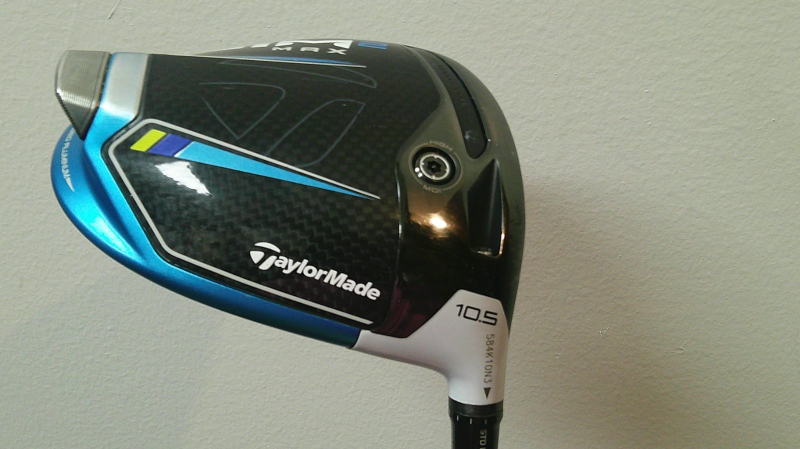 NICE TAYLORMADE SIM2 MAX DRIVER 10.5 FUJIKURA VENTUS NON VELOCORE 5 REG NEW GRIP