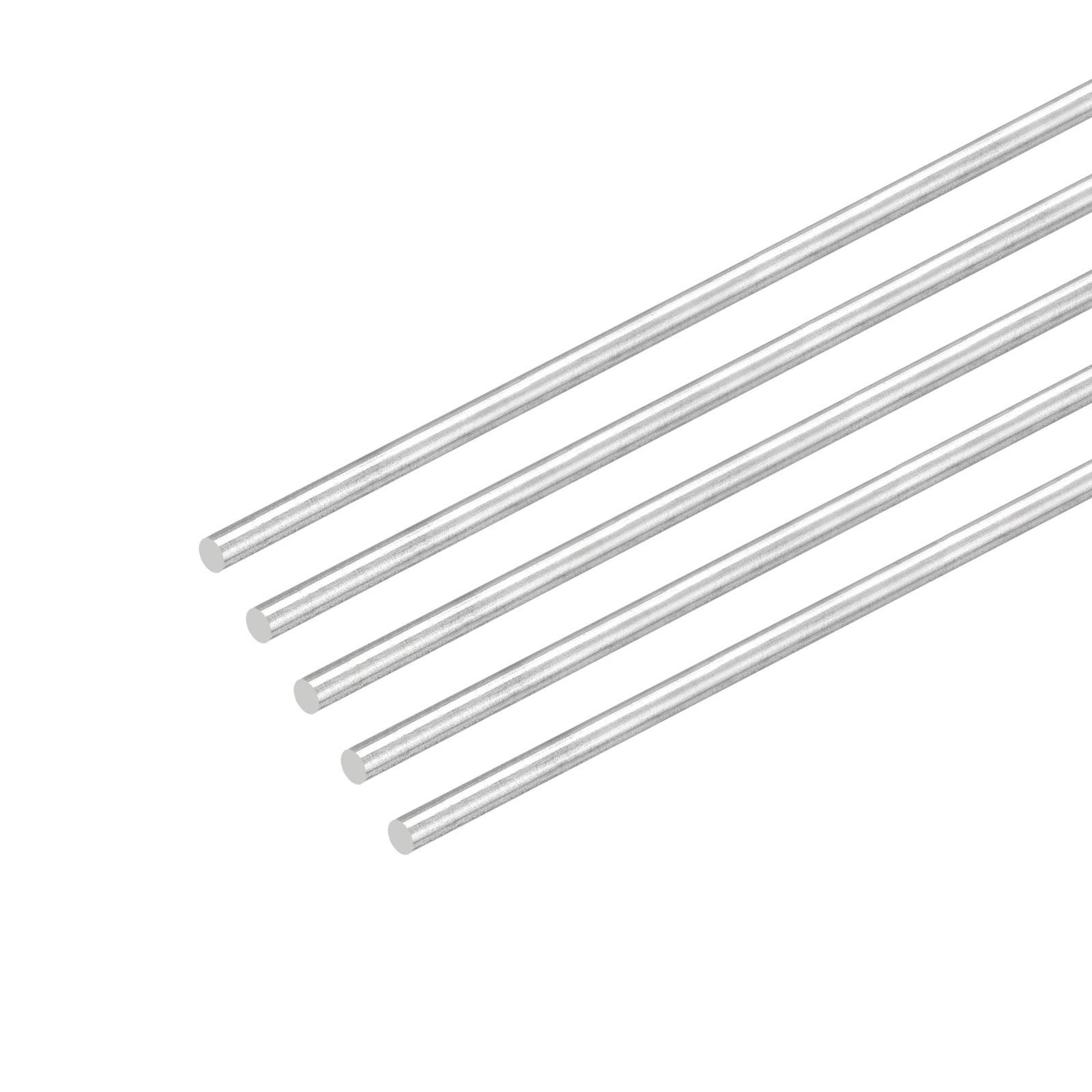 5pcs 304 Stainless Steel Round Rods 3.5mm x 350mm for RC DIY Craft Tool