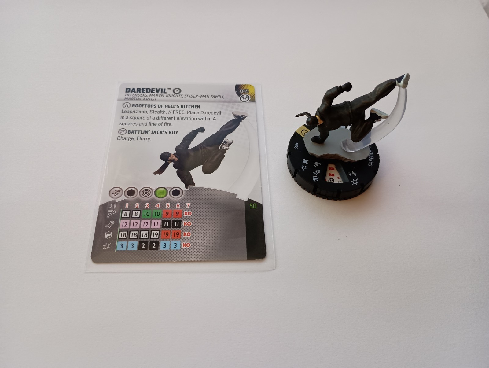 Heroclix Daredevil 045 Marvel Thunderbolts