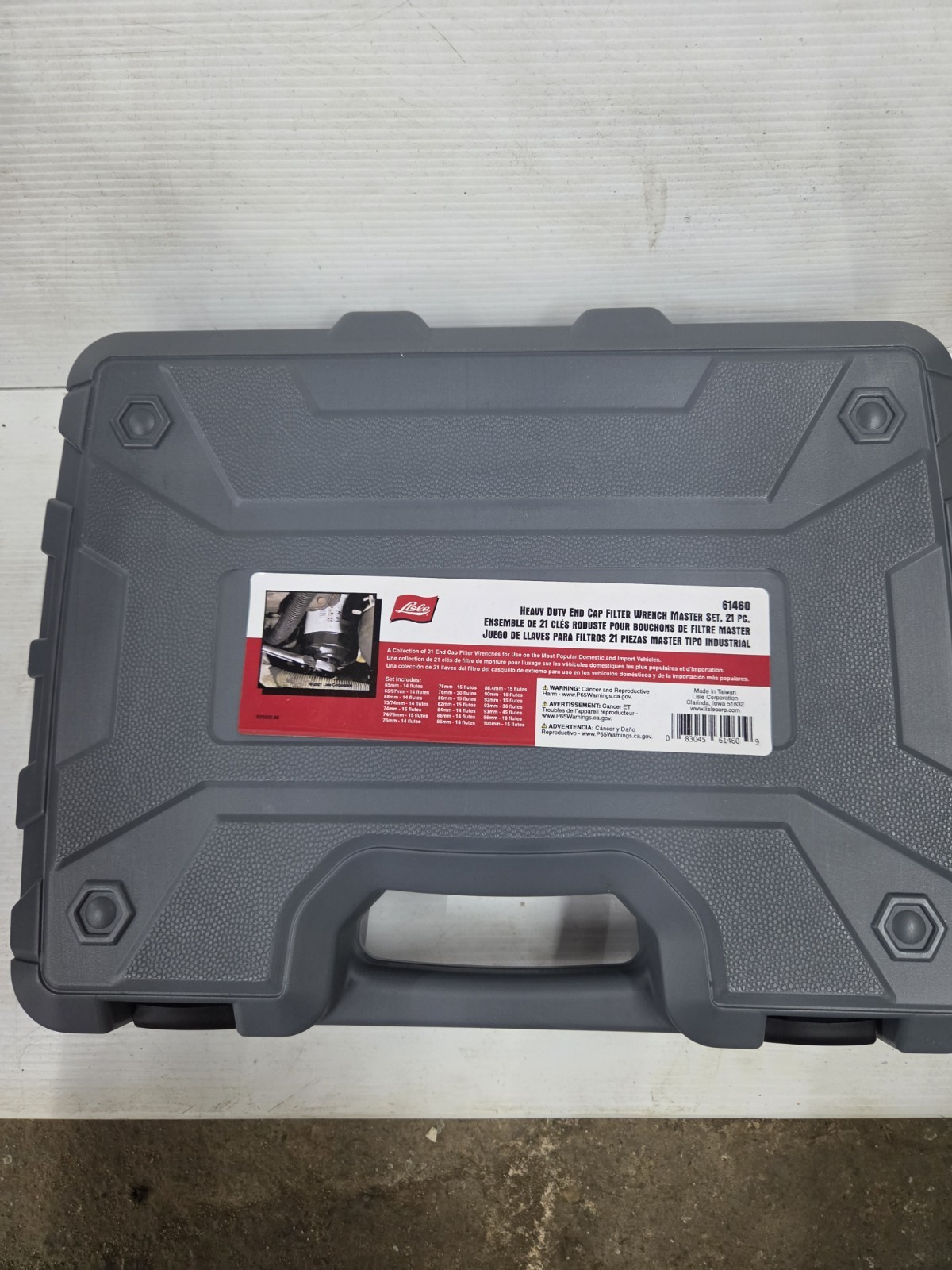 Lisle 61460 H.D. End Cap Wrench Set, 21 pc. NOS Lisle 61460 H.D. End Cap Wrench Set, 21 pc. NOS