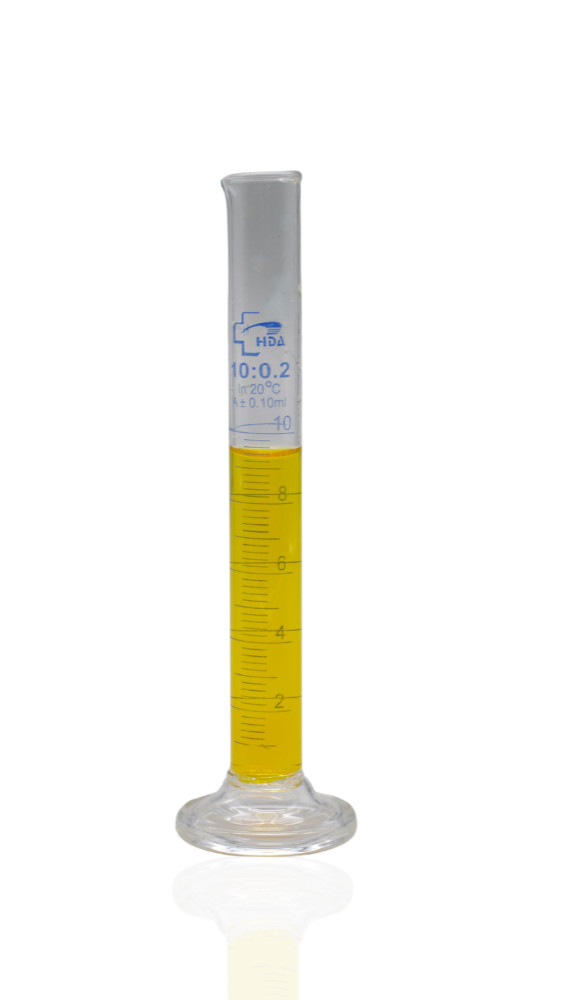 HDA Graduated Cylinder Measuring 10 ml - 2000 ml Borosilicate Glass 3.3.