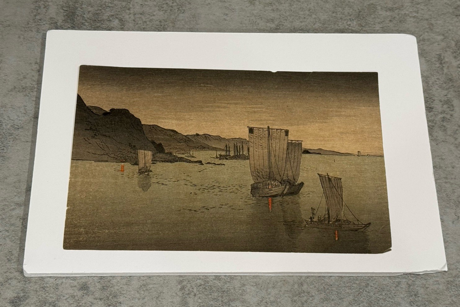 Suzuki Kason - c1930s Japanese Woodblock Print \