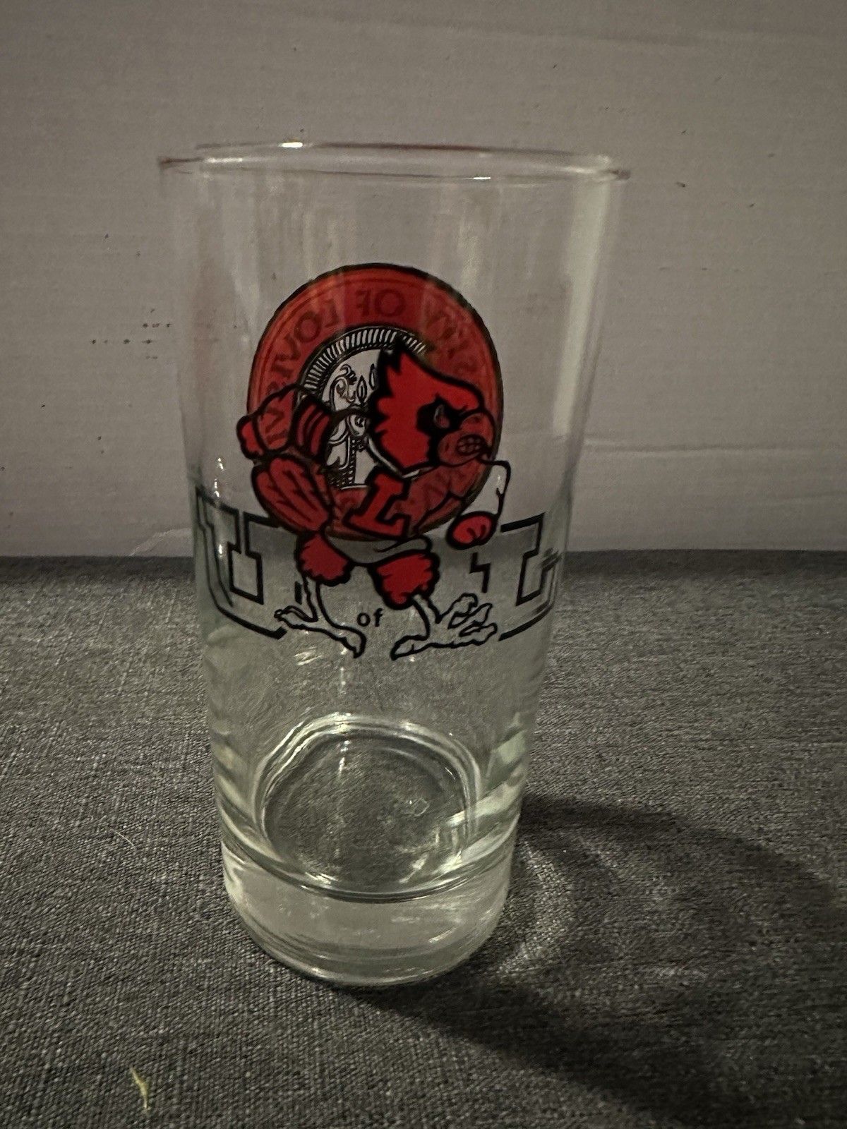 Vintage University of Louisville Cardinals Drinking Glass 1798 UofL 6” Tall Vintage University of Louisville Cardinals Drinking Glass 1798 UofL 6” Tall