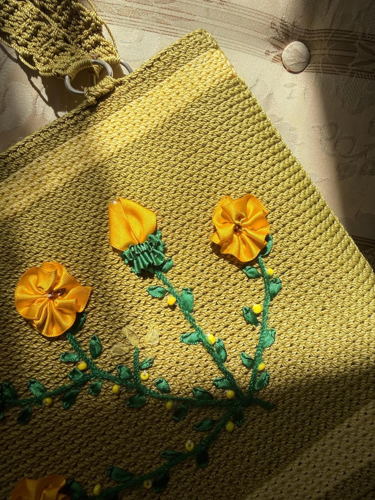 1970s Crochet Purse
