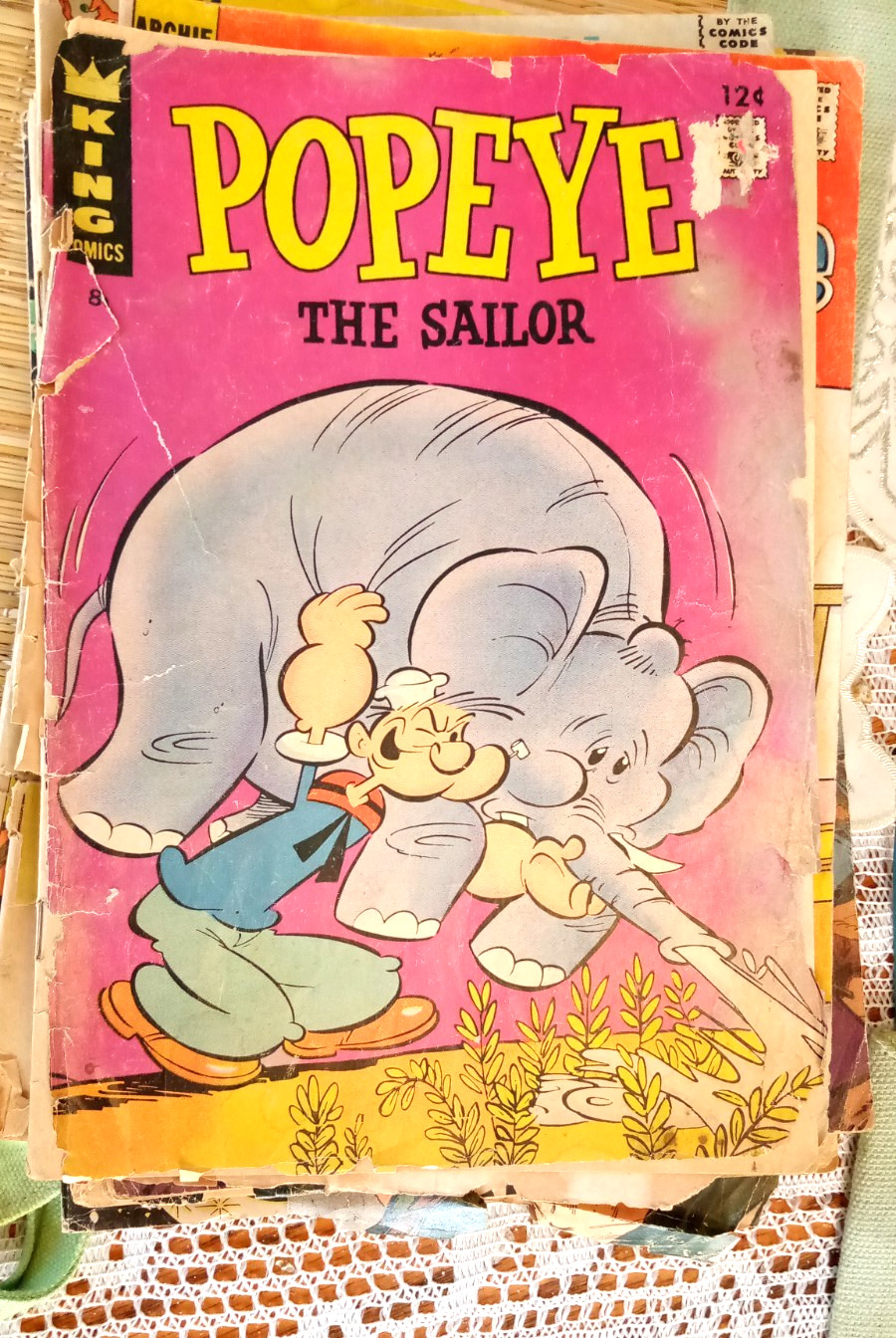 Popeye the Sailor #89 1967 King Comics Popeye the Sailor #89 1967 King Comics