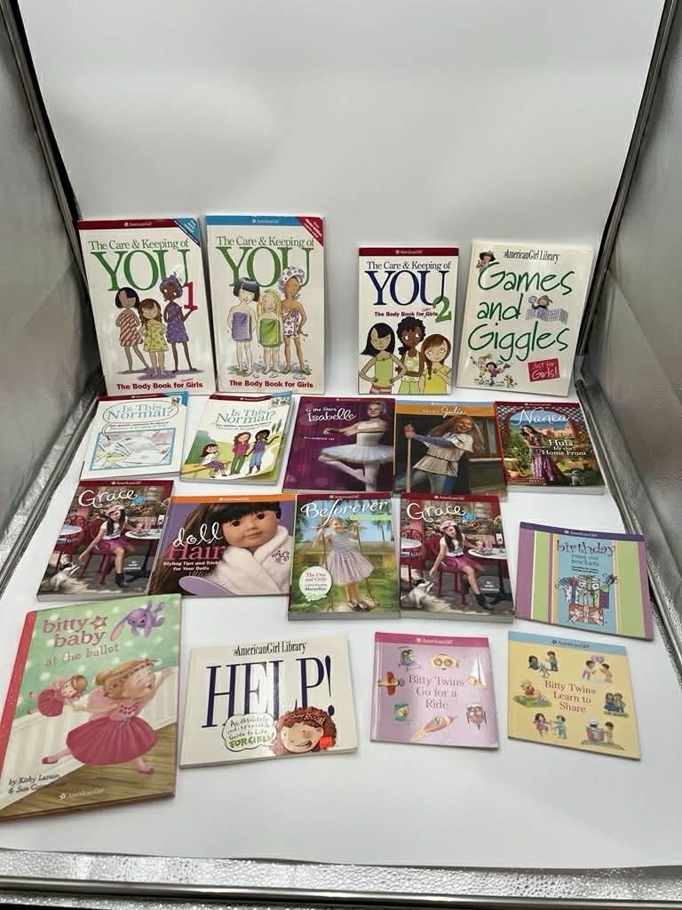 American Girl Book Lot 18 Care & Keeping YOU Bitty Baby Grace Juli