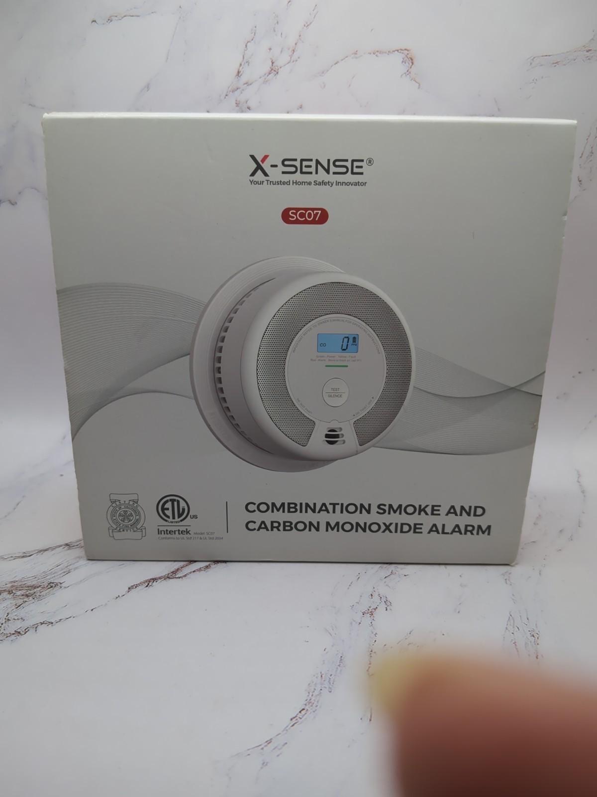 New X-Sense Combination SC07 Smoke and Carbon Monoxide Alarm New X-Sense Combination SC07 Smoke and Carbon Monoxide Alarm