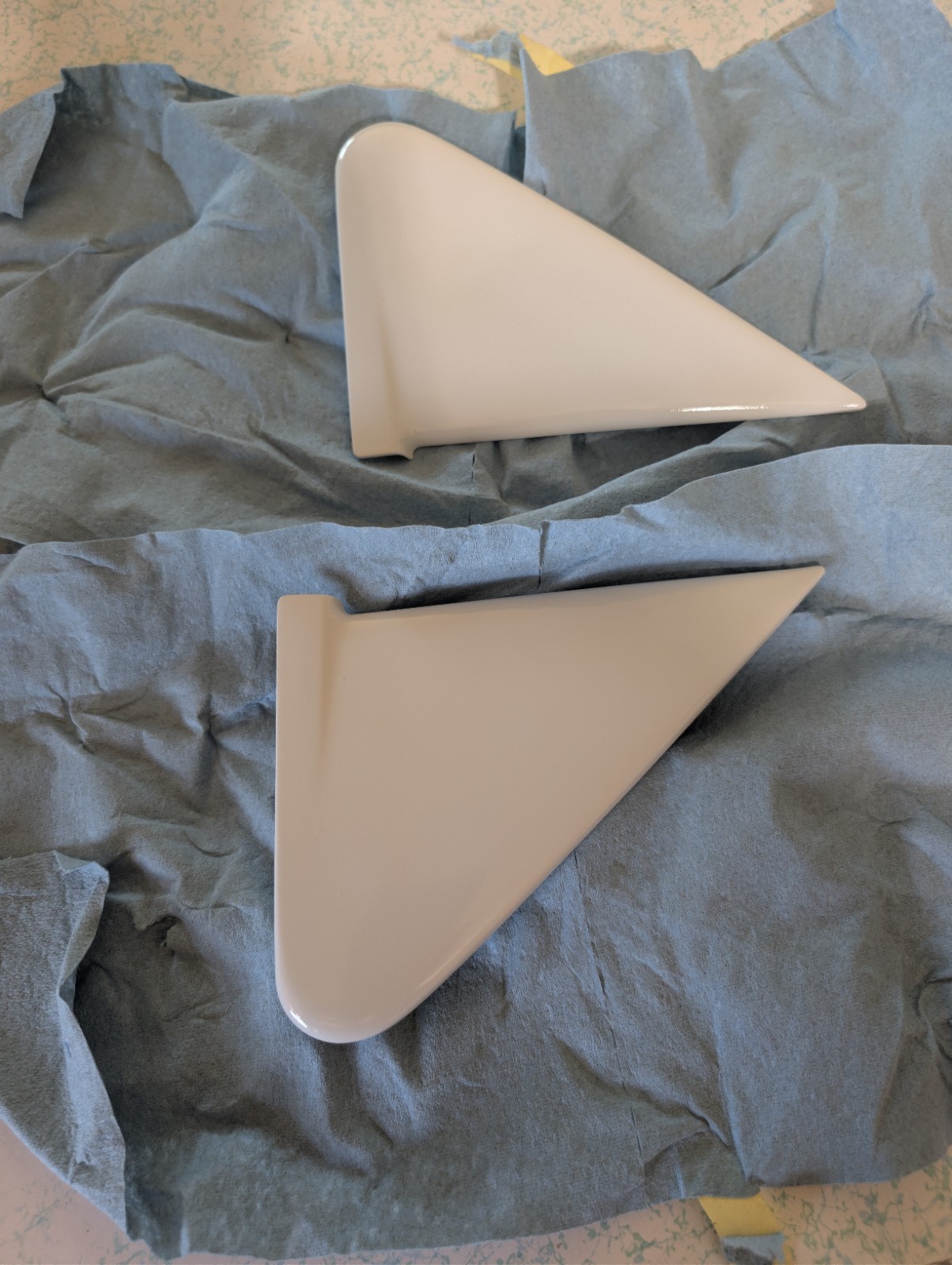 1994-2002 Dodge Ram Mirror Delete Plates OEM #55075444 1994-2002 Dodge Ram Mirror Delete Plates OEM #55075444
