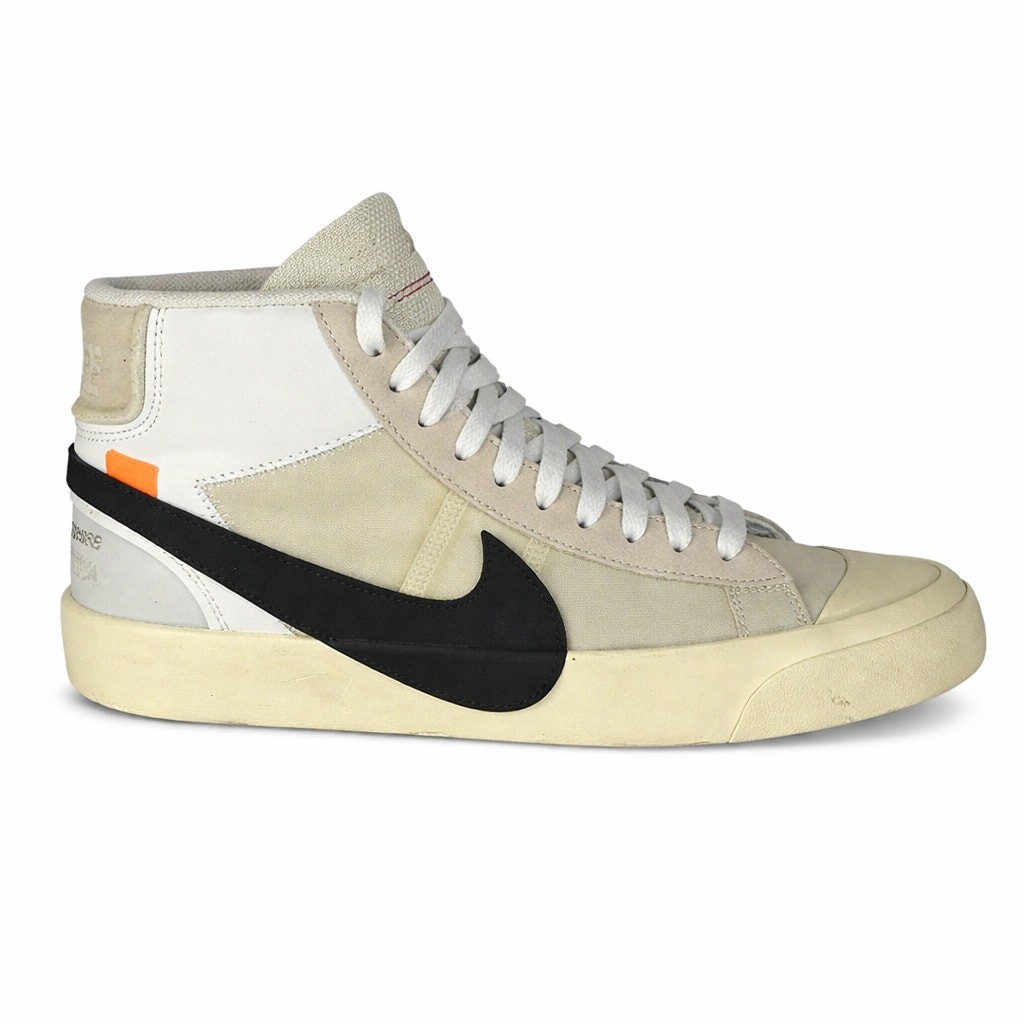 Nike x Off-White Blazer Mid Mens 7.5 The Ten AA3832-100 GUC Nike x Off-White Blazer Mid Mens 7.5 The Ten AA3832-100 GUC