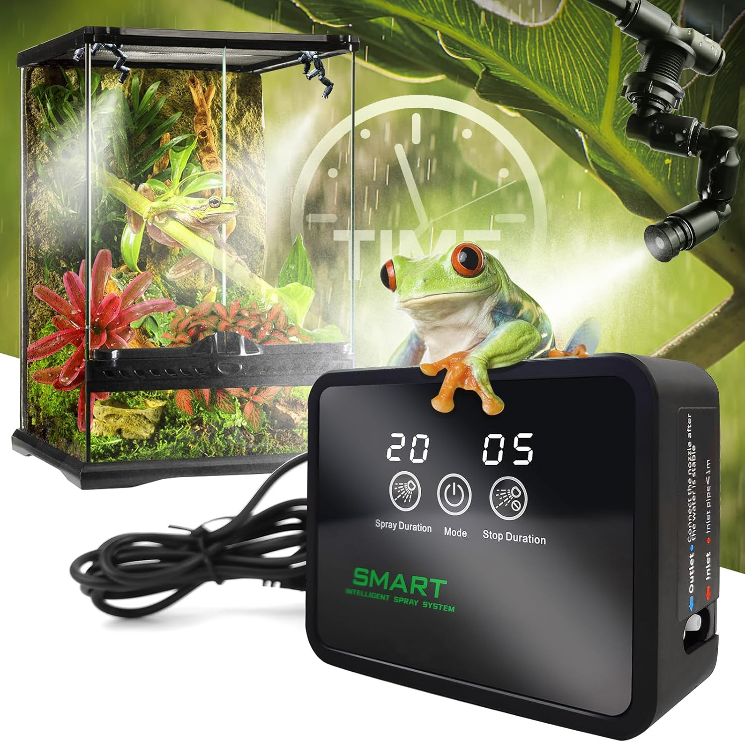 Automatic Reptile Reptile Mister, Reptile Humidifier Fogger