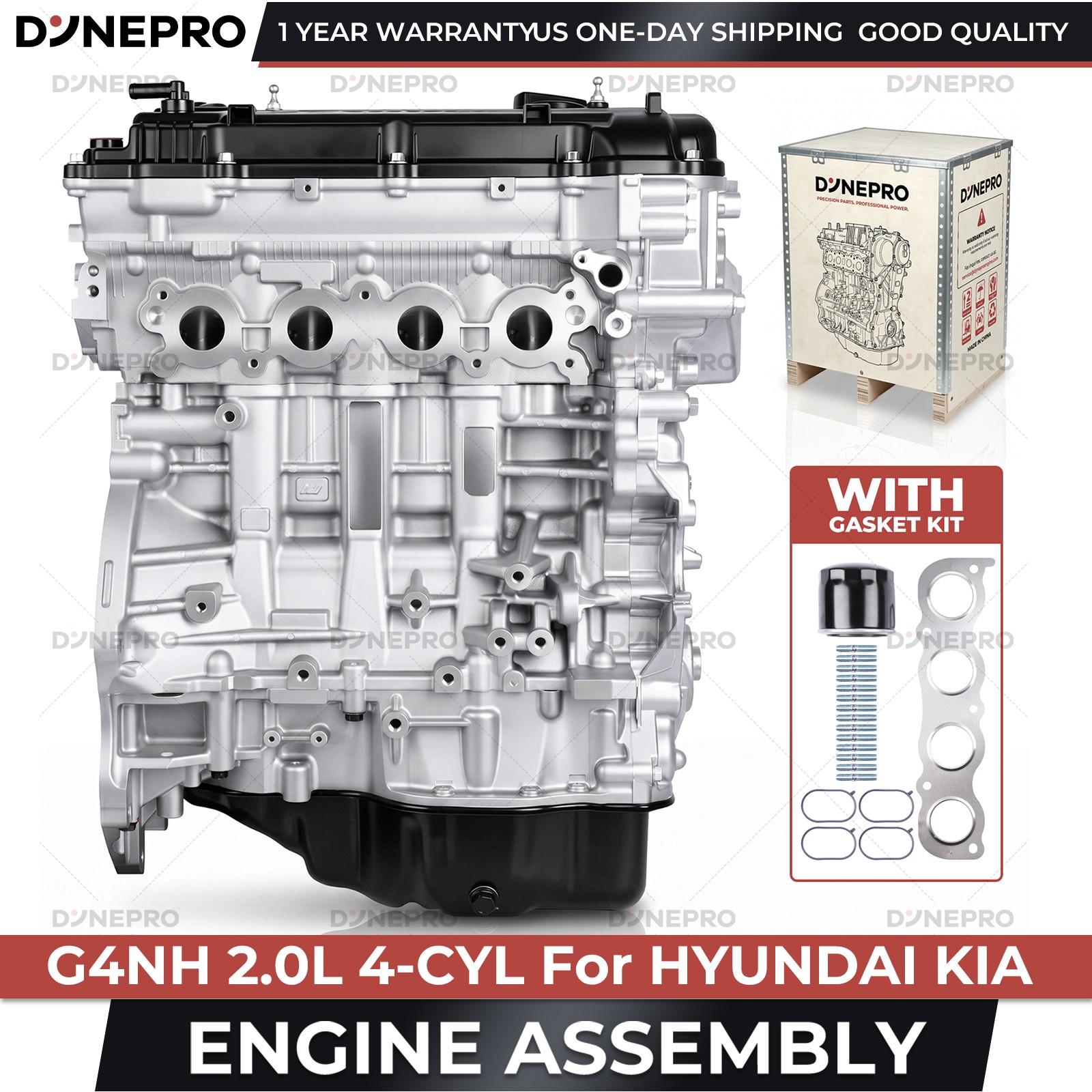 New Engine Motor G4NH 2.0L 4-CYL FOR 2017-2020 Hyundai Elantra 2019-21 Kia Forte