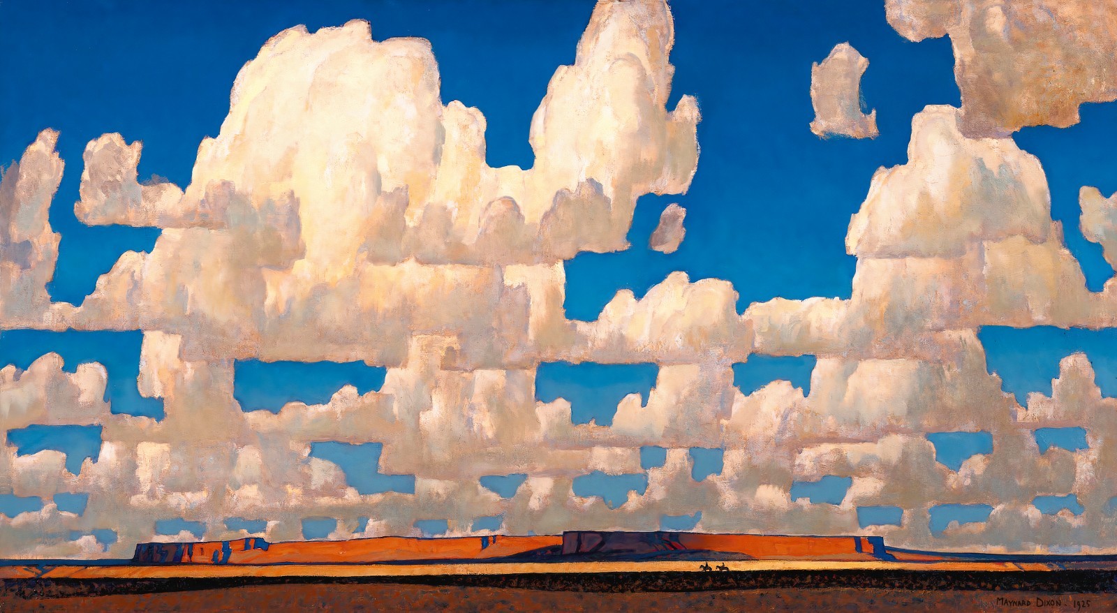Maynard Dixon: Cloud World 22x30 Archival Quality Fine Art Print
