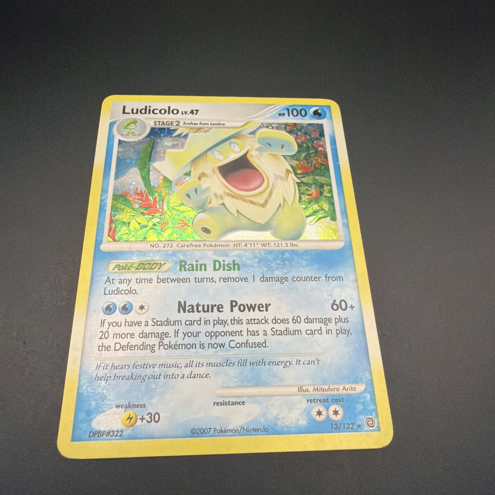 Ludicolo 13/132 Secret Wonders Holo