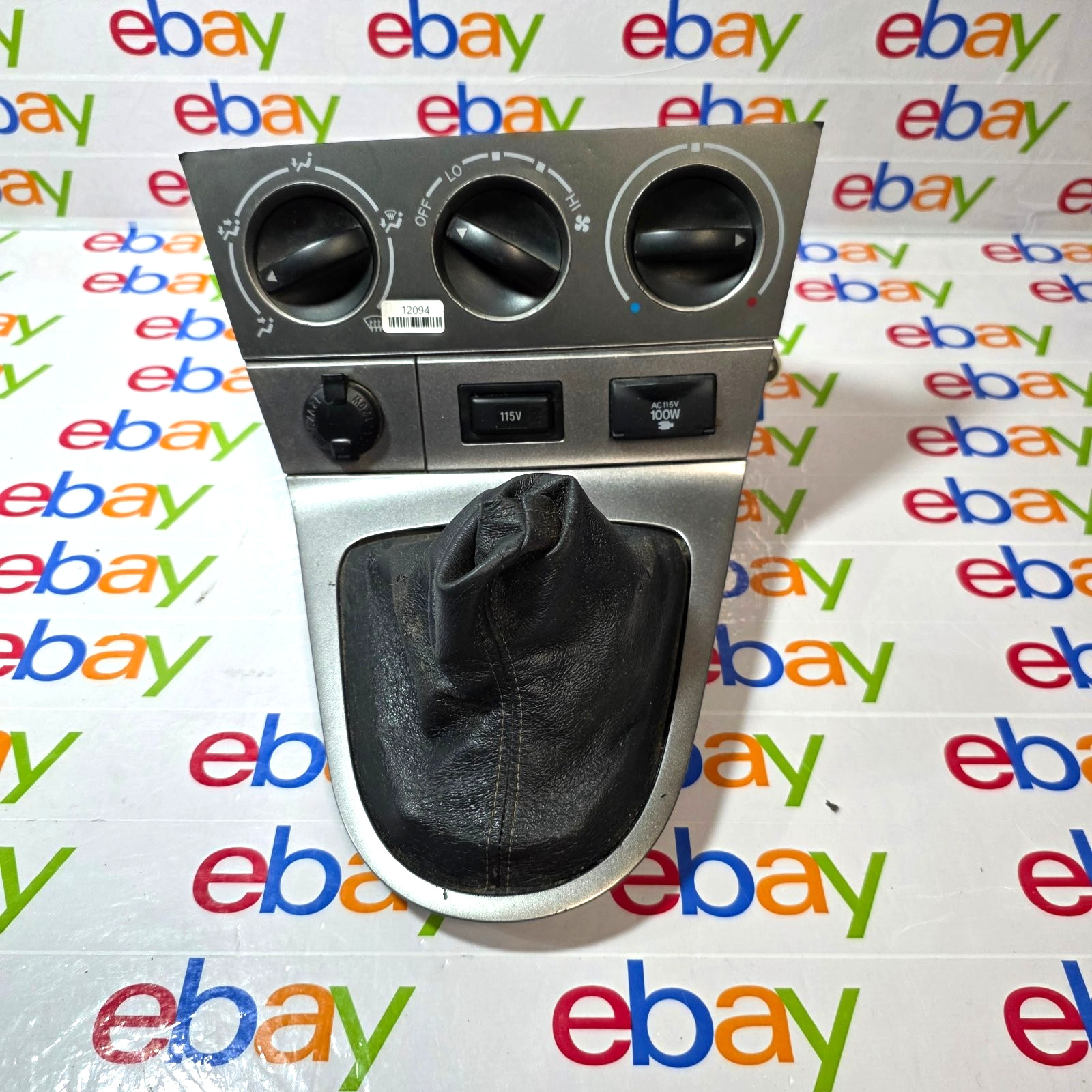 2005 - 2008 Toyota Matrix HVAC Climate Control Shifter Bezel Trim Manual Trans
