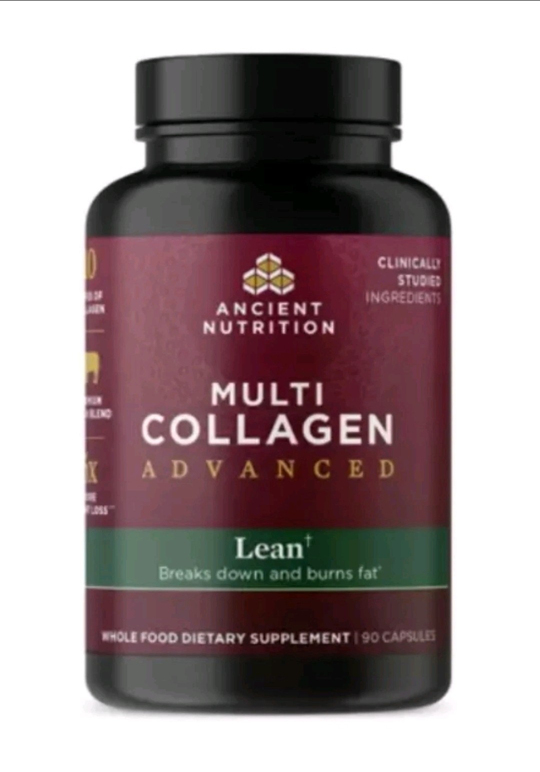 Ancient Nutrition Multi Collagen Advanced Lean+ Supplement 90 Capsules Exp 02/29 Ancient Nutrition Multi Collagen Advanced Lean+ Supplement 90 Capsules Exp 02/29