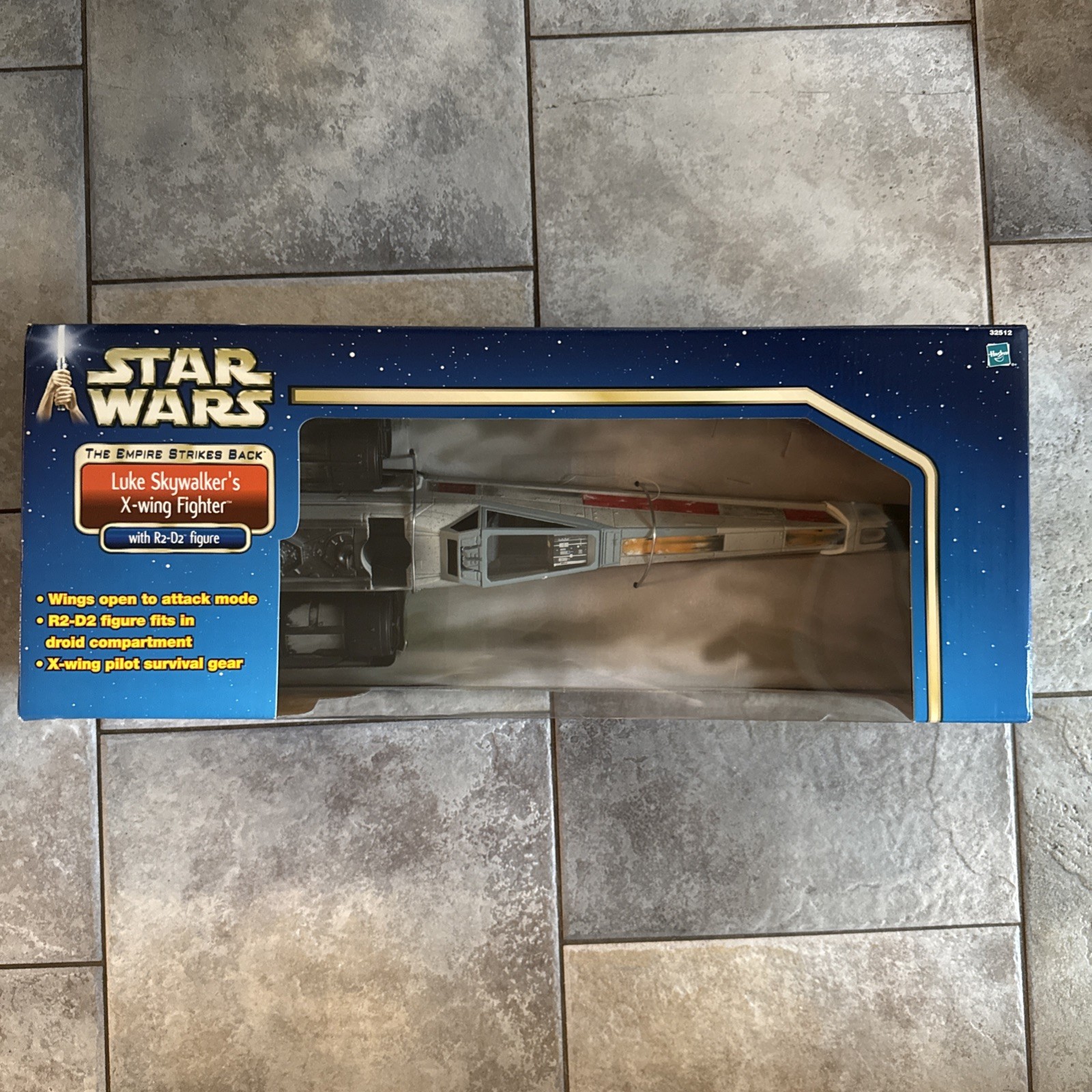 2002 Hasbro Star Wars Empire Strikes Back Luke Skywalker’s X-Wing w/ R2-D2 NEW 2002 Hasbro Star Wars Empire Strikes Back Luke Skywalker’s X-Wing w/ R2-D2 NEW
