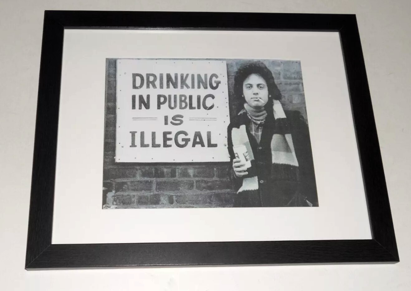 Large Framed Billy Joel 