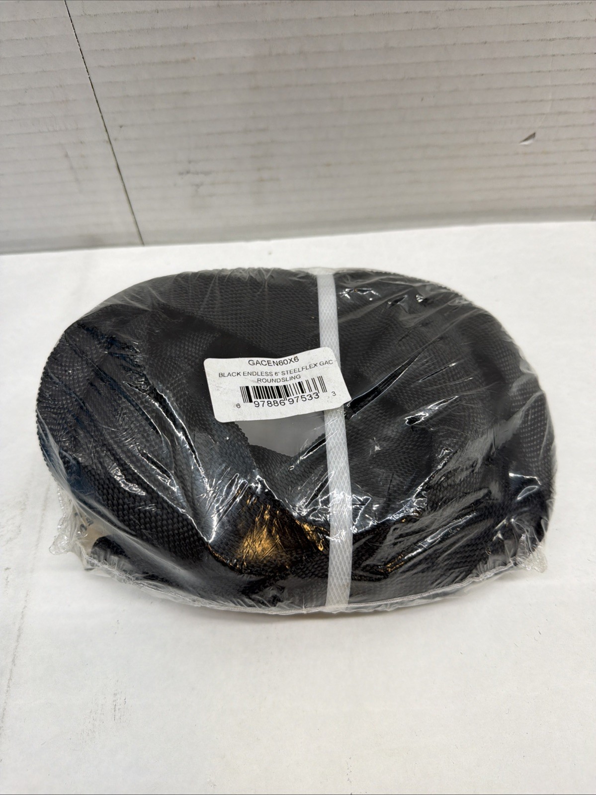 Lift-All Steelflex Roundsling GAC-EN60 x 6' Black GACEN60x6